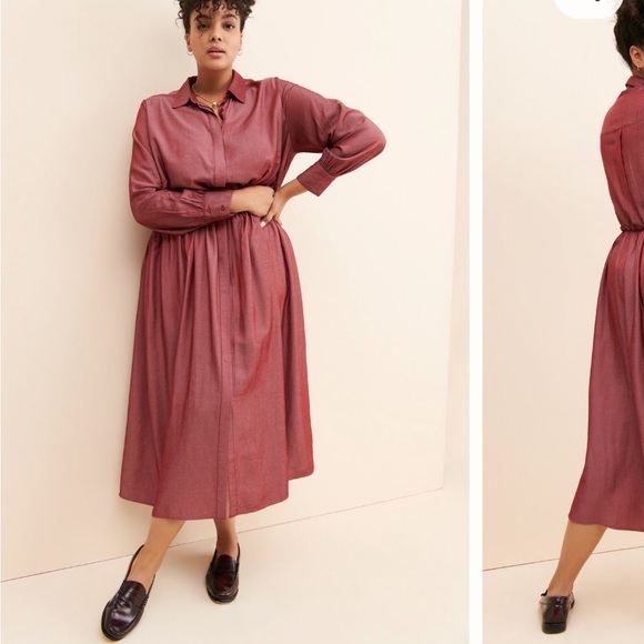 Standards & Practices Chloe Button Down Dress - Picture 1 of 6